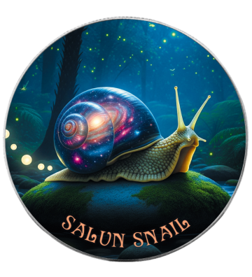 1$ Salun Snail - Forest Totems II