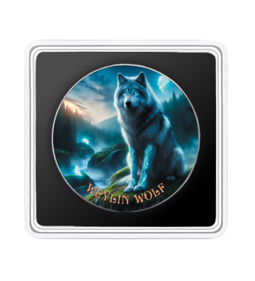 1$ Weylin Wolf - Forest Totems II