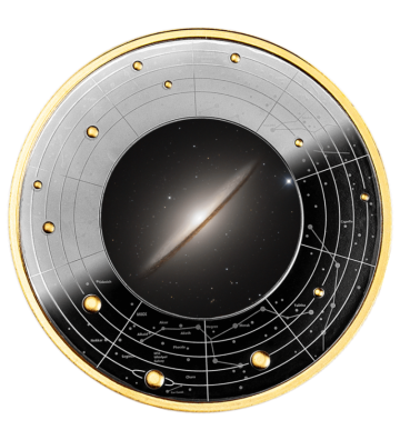 500 Francs Sombrero Galaxy - Galaxies