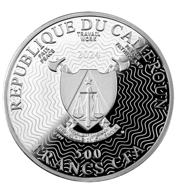 500 Francs Callicore Hesperis - Butterflies
