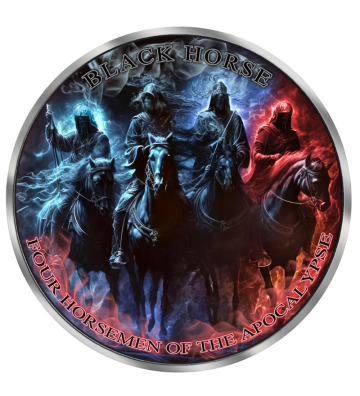 5$ Black Horse - Four Horsemen of the Apocalypse