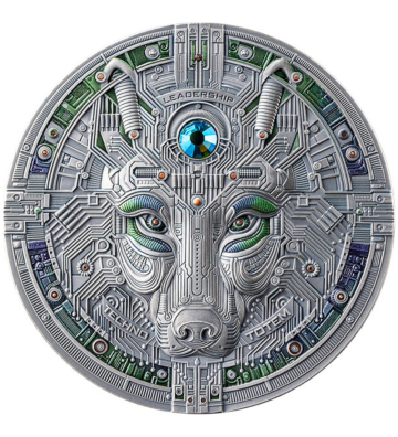 1000 Satoshi The Wolf - Techno Totem