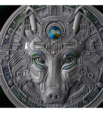1000 Satoshi Wilk - Techno Totem