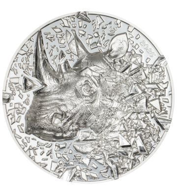 20$ Rhino - Silver Burst 2025