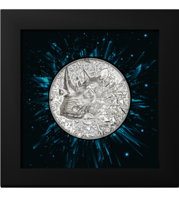 20$ Rhino - Silver Burst 2025