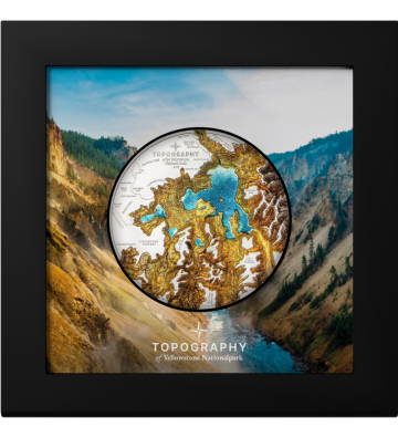 25$ Yellowstone - Topografia