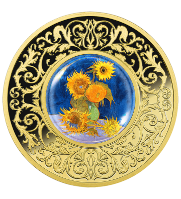 500 Franków Słoneczniki, Vincent van Gogh - Kwiaty w Malarstwie