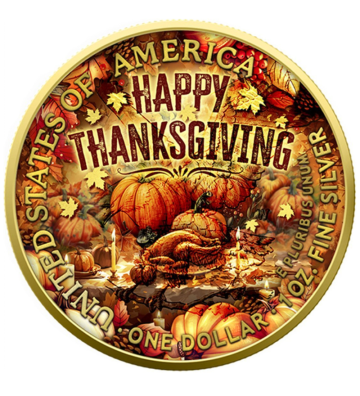 1$ Happy Thanksgiving Day