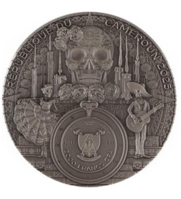 2000 Francs Lady Micte, Dia de los Muertos -  Figures Of Death