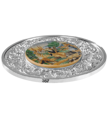 5 Euro Apollo and Pan – Midas’s Judgement - Maiolica