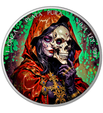 1 Onza Dia de los Muertos, Santa Muerte