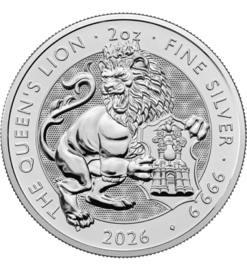 5£ Queens Lion - Tudor Beasts