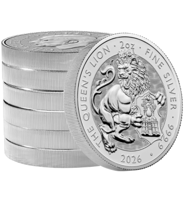 5£ Queens Lion - Tudor Beasts