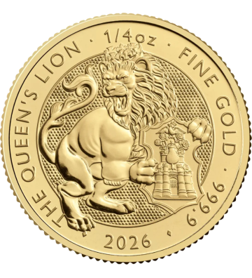 25£ Queens Lion - Tudor Beasts