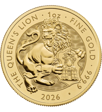 100£ Queens Lion - Tudor Beasts