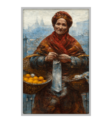 500 Francs Ewess with Oranges, Aleksander Gierymski