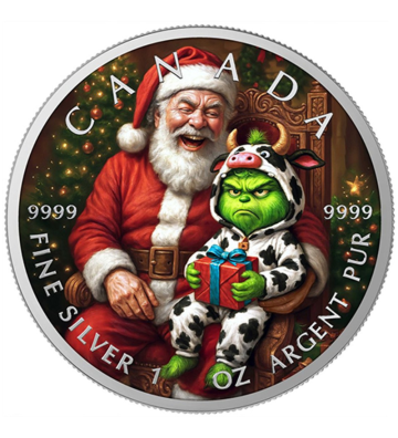 5$ Santa & Grinch