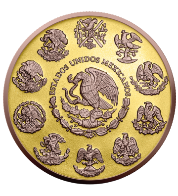 1 Onza Libertad – Yellow and Red Gold