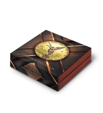 1 Onza Libertad – Yellow and Red Gold