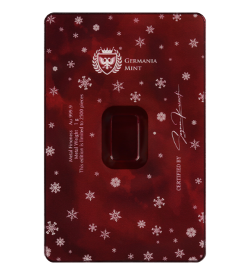 Christmas Edition Gold Bar