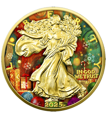 1$ Świąteczny Elf, Amerykański Orzeł