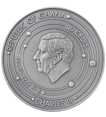 10 Cedis Sun -  Solar System