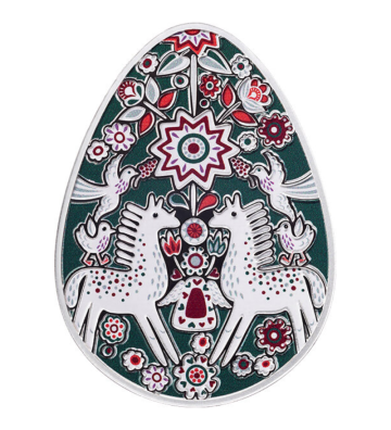 5 Cedis Zoretsvit - Ukrainian Pysanka