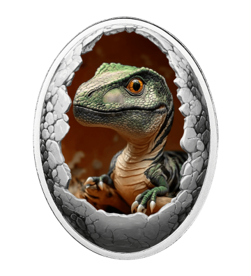 500 Francs Tyrannosaurus rex - Dinosaurs