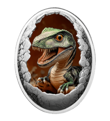 500 Francs Tyrannosaurus rex - Dinosaurs
