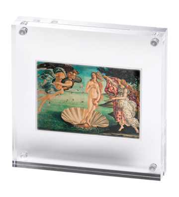1000 Francs The Birth of Venus, Sandro Botticelli - MINT XXI Art Gallery