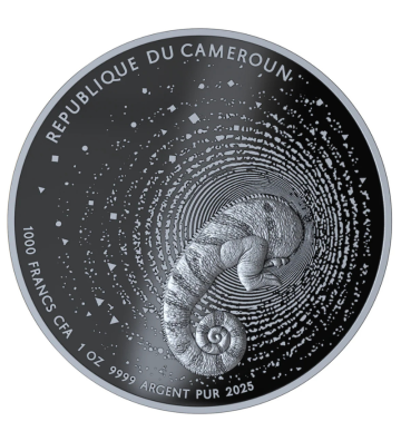 1000 Francs Herpeton, Chameleon