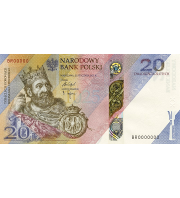 20zł Tysiąclecie koronacji Bolesława Chrobrego