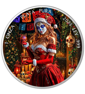 1 Onza  Dia de los Muertos, Deadly Christmas
