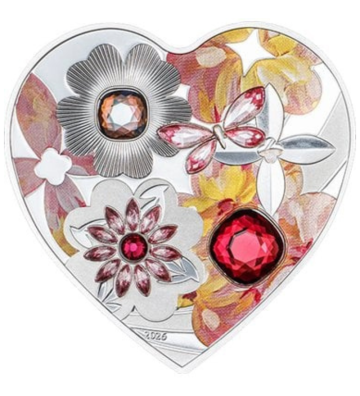 5$ Brilliant Love Blossom