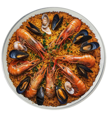 1$ Paella - Pan of Pleasure
