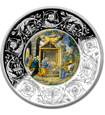 5 Euro Adoration of the Shepherds - Maiolika