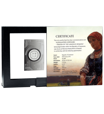 500 Franków Anioł Pański, Aleksander Gierymski