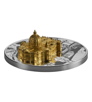 1000 Francs San Pietro in Vaticano - Full Sculpture