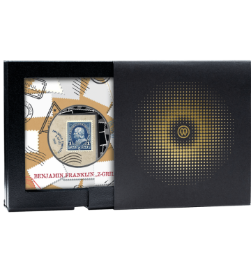 500 Francs Benjamin Franklin “Z- Grill” - World’s Most Valuable Stamps
