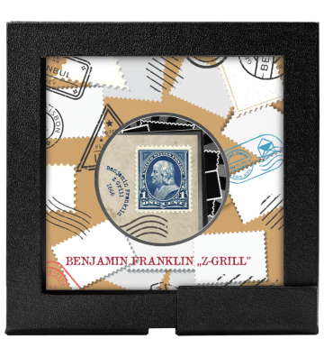 500 Francs Benjamin Franklin “Z- Grill” - World’s Most Valuable Stamps