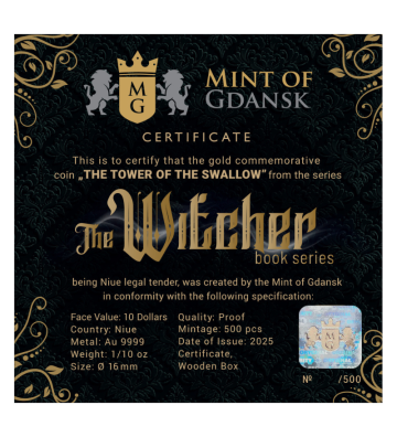 10$ Tower of the Swallow – The Witcher Book Series