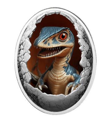 500 Francs Welociraptor - Dinosaurs