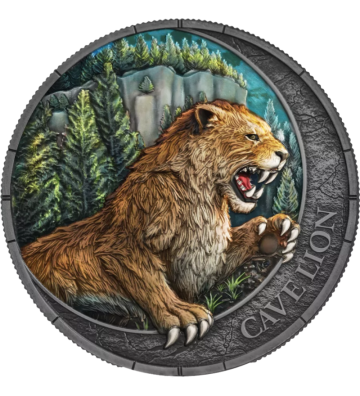 20$ Cave Lion - Megafauna