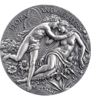 2000 Francs Flora and Zephyr - Celestial Beauty
