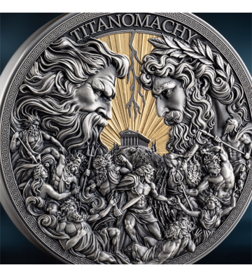 10000 Franków Tytanomachia - Wielka Mitologia Grecka