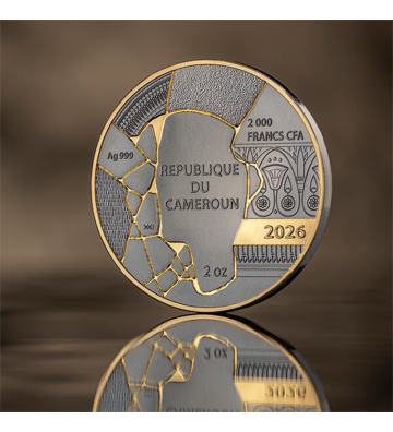 2000 Francs Nefertiti - Kintsugi Art