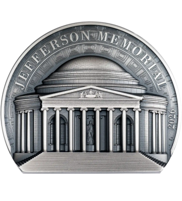 25$ Jefferson Memorial - Historical Monuments