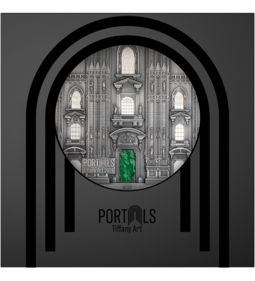 100$ Milan & Prague - Tiffany Art Metropolis