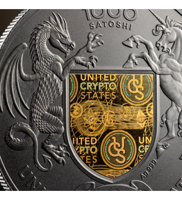 1000 Satoshi Ukraine The Land of Freedom - United Crypto States