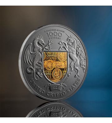 1000 Satoshi Ukraine The Land of Freedom - United Crypto States